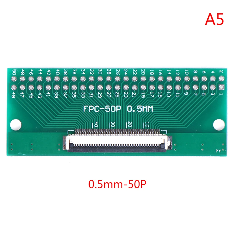 1pcs 8 Pin 0.5mm FFC FPC to 8P DIP 2.54mm PCB Converter Board Adapter 