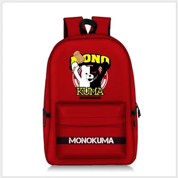 

New Danganronpa monokuma Despair prints Backpack Students School Bag For Girls Boys Backpacks Mochila Travel Bags for Children