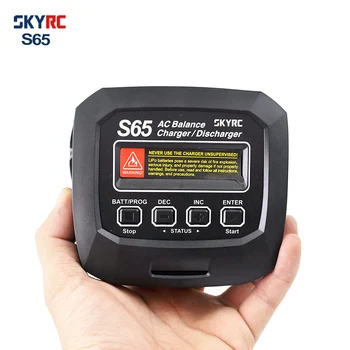 

For LiPo/LiFe/Lilon/NiMH/NiCd/PB/LiHV VS B6 S60 SKYRC S65 AC Balance Charger 10W Discharger XT60 Connector 65W 6A Smart Charger