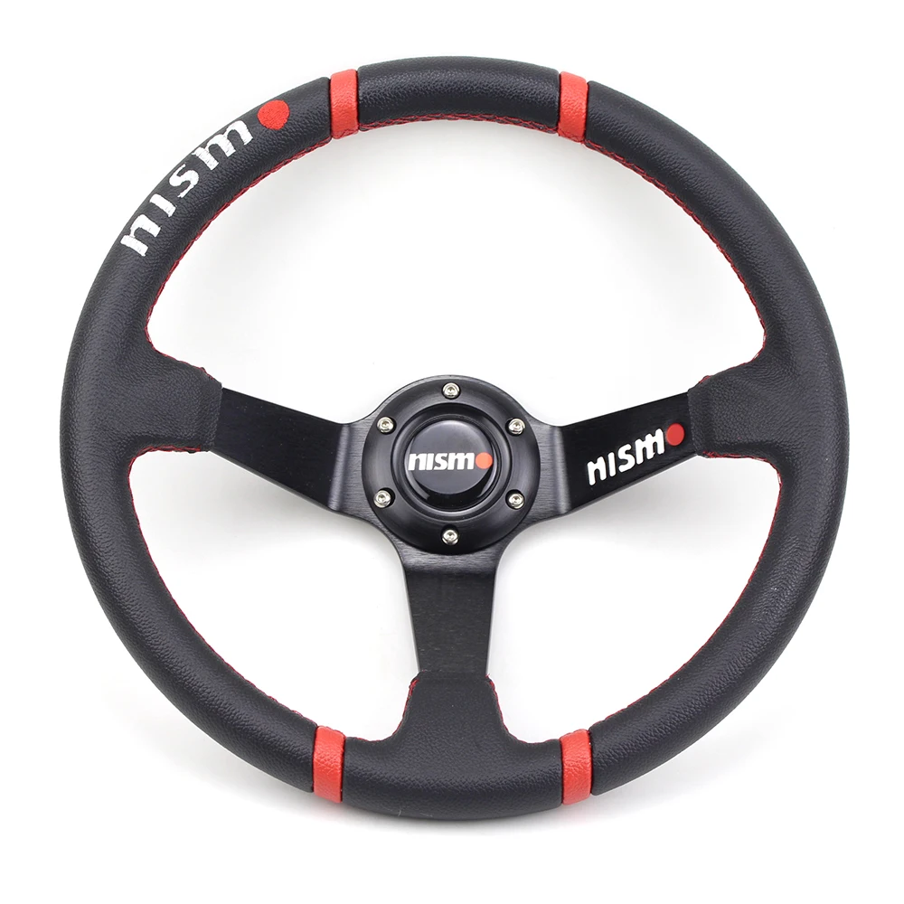 

PVC Nismo Sport Steering Wheel 350mm 14 inch Universal Drifting Tuning Steering Wheel