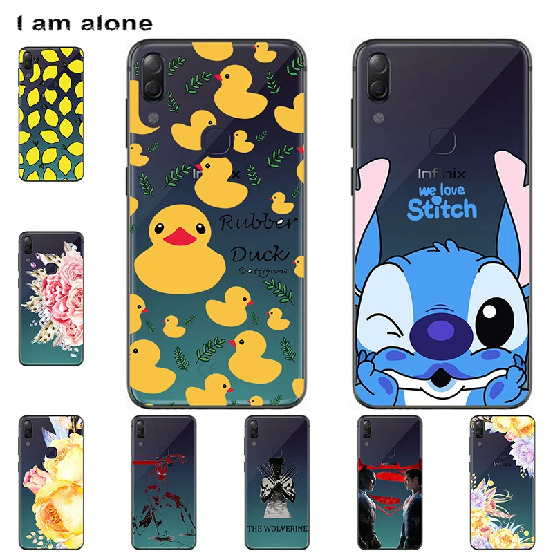 

I am alone Phone Bags For Infinix Zero 6 (Zero 6 Pro) X620 2019/X620B 2019 Solf TPU Fashion Mobile Cases Shipping Free