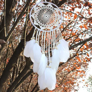 

wedding favor 1pc Hollow out Wind chimes feathers Dreamcatcher house Wall decorations children birthday gifts for girlfriend