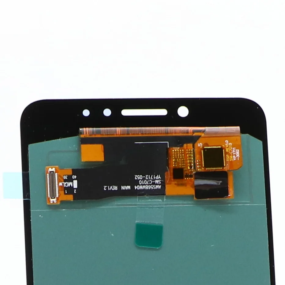 Супер AMOLED ЖК-экран для Samsung Galaxy C7 Pro C7010 ЖК-дисплей сенсорный дигитайзер сборка C7 PRO ЖК-дисплей с контролем яркости