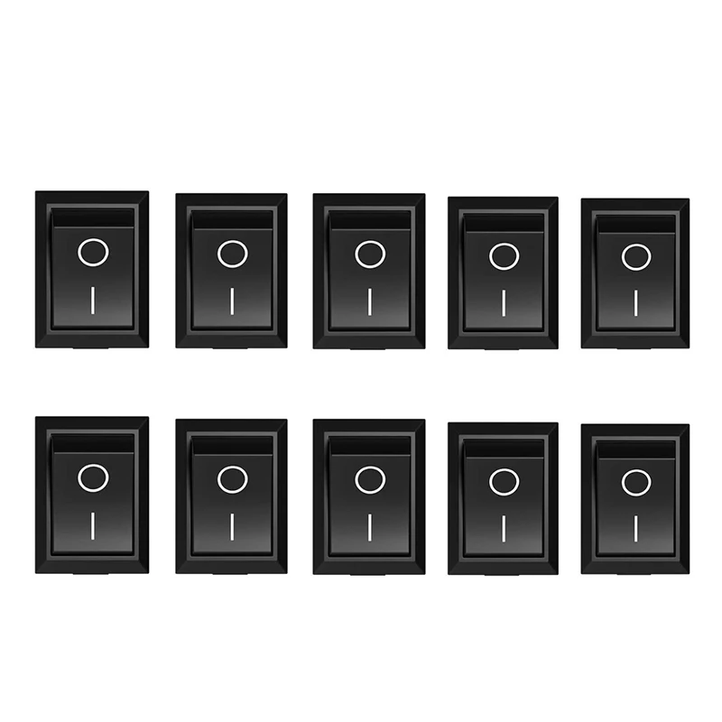 Rocke переключатель ВКЛ ВЫКЛ KCD1 15*21 мм 2 контакта типа корабля 6A 250 В 10A 125 кулисный