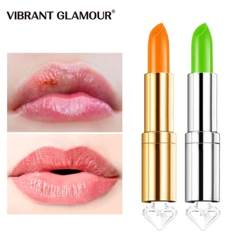 

VIBRANT GLAMOUR Chameleon Lipstick Honey Moisturizing Nourishing Lip Lighten Lip Line Prevent Chapped Natural Extract Lip Care