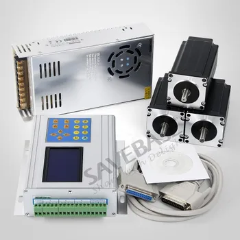 

ENGMATE 3 Axis CNC Kit TB6560 Driver HB Nema23 389oz-in Motor 24V PSU For DIY