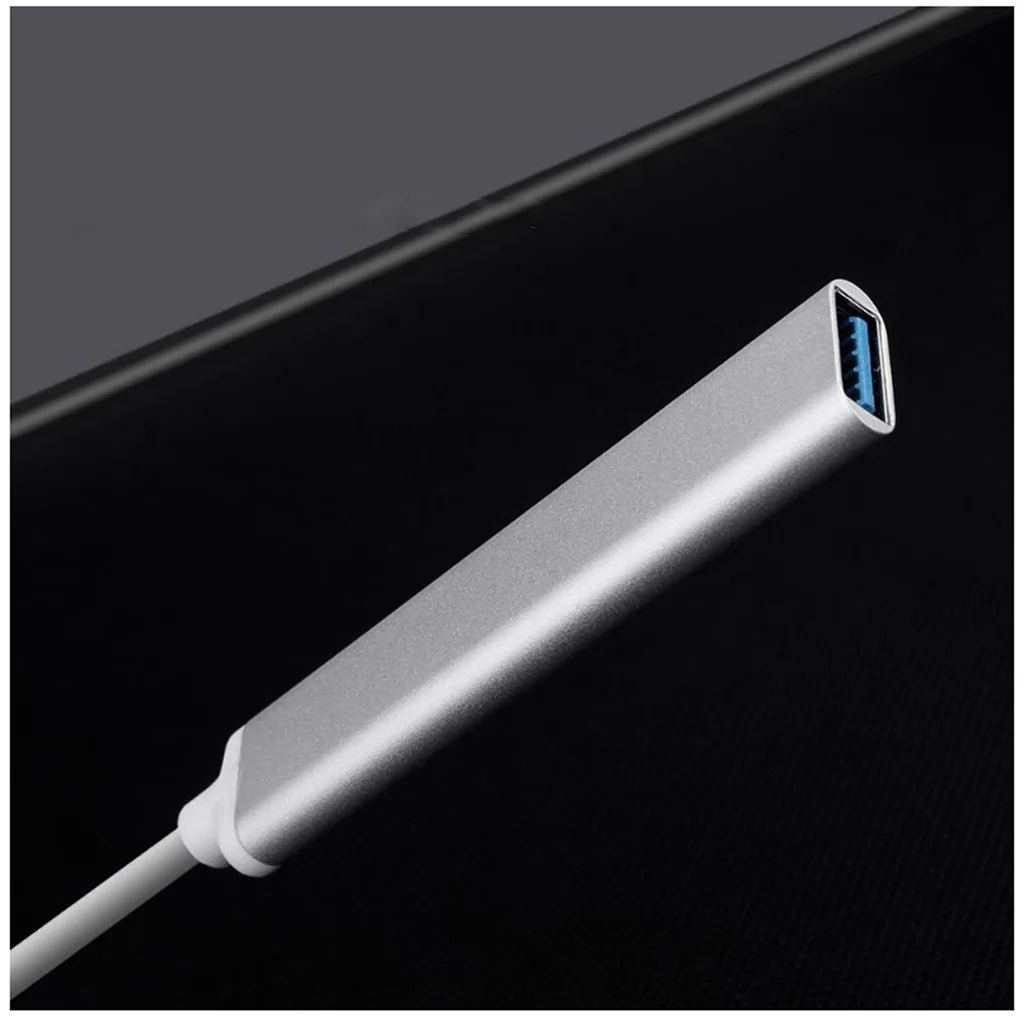 Тип с разъемами типа C и USB 3,0 кабель-переходник для samsung многофункциональная Тип C USB C до 4 Порты и разъёмы Hi-Скорость USB 3,0 Тип C Hub адаптер FW3