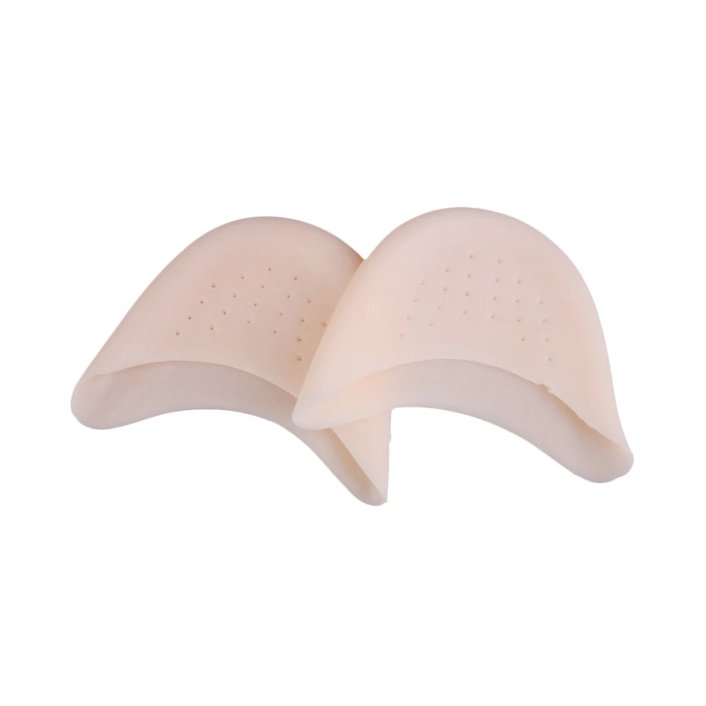 Pair Gel Pointe Toe Cap Cover Soft Pads Protectors for Pointe Ballet Dance Shoes