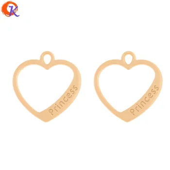 

Cordial Design 100Pcs 17*18MM Jewelry Accessories/Charms/Matte Gold/Heart Shape/DIY Jewelry Making/Hand Made/Earring Findings