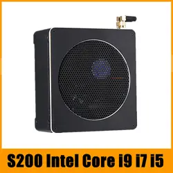 Топ игровой мини-ПК i9 i7 8850H i5 8300H 6 ядер 12 потоков 2 * DDR4/DDR3L NVMe M.2 Nuc настольный компьютер Win10 Pro AC WiFi HDMI DP