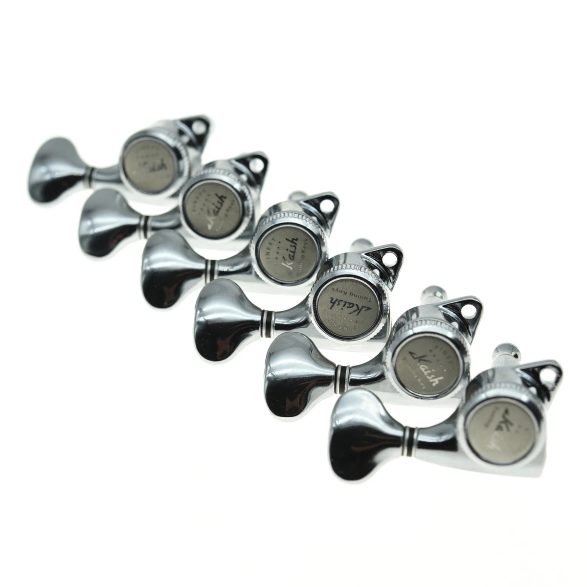 thumbnail image 2 of Musiclily Pro 3R3L 15:1 Ratio Full Sealed Machine Heads Tuners Tuning Pegs Keys Half Moon Button 45 Degree Screw Acoustic Electric Guitar Gold 2 of 12