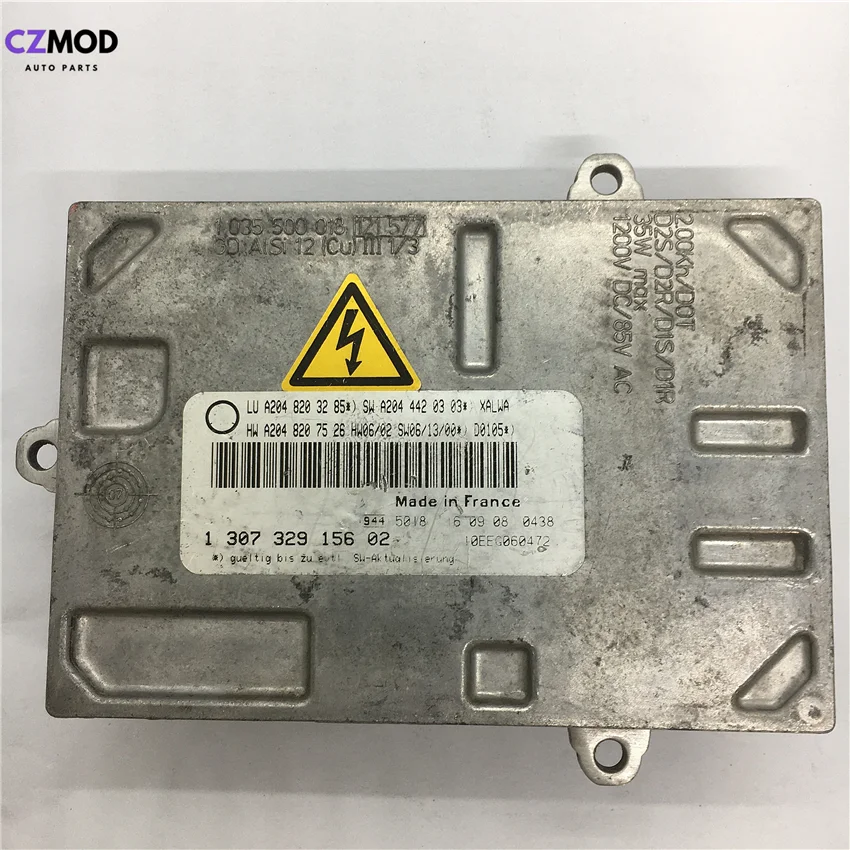 US $68.90 CZMOD 1 307 329 156 02 D1S D1R Xenon Headlight HID Ballast D2S D2R 130732915602 130732912802 A2048203285 Original used