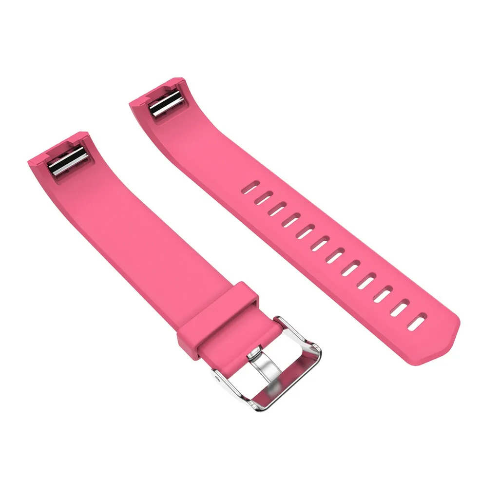Силиконовый ремешок для Fitbit Charge 2, ремешок для умных часов, сменный ремешок для мужских Т-часов, 3D Модный женский мужской спортивный браслет 19Sep