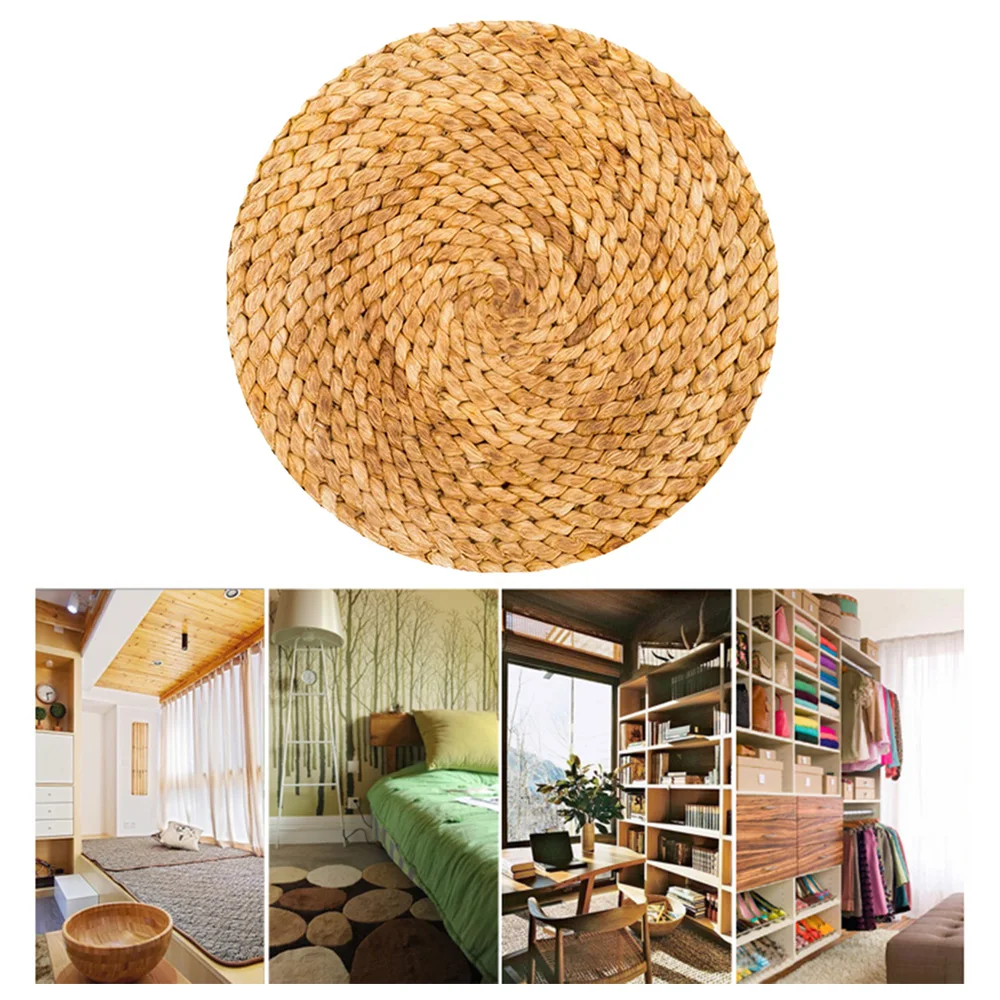 80/100cm Round Carpet Mat Modern Living Room Bedroom Carpet Floor Rug Anti-Skid Decor Yoga Bath Mat