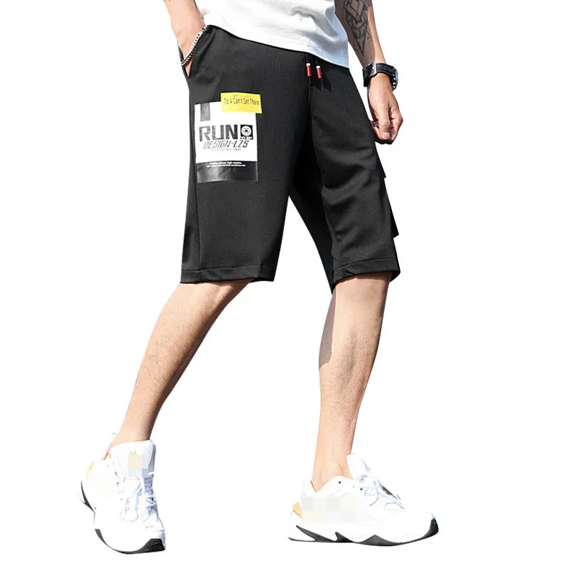 Men pattern Ruched Hem Short Solid Black Shorts Male Fashion Shorts Summer Mens Shorts Cotton Casual streetwear marque homme Men pattern Ruched Hem Short Solid Black Shorts Male Fashion Shorts Summer Mens Shorts Cotton Casual streetwear marque homme