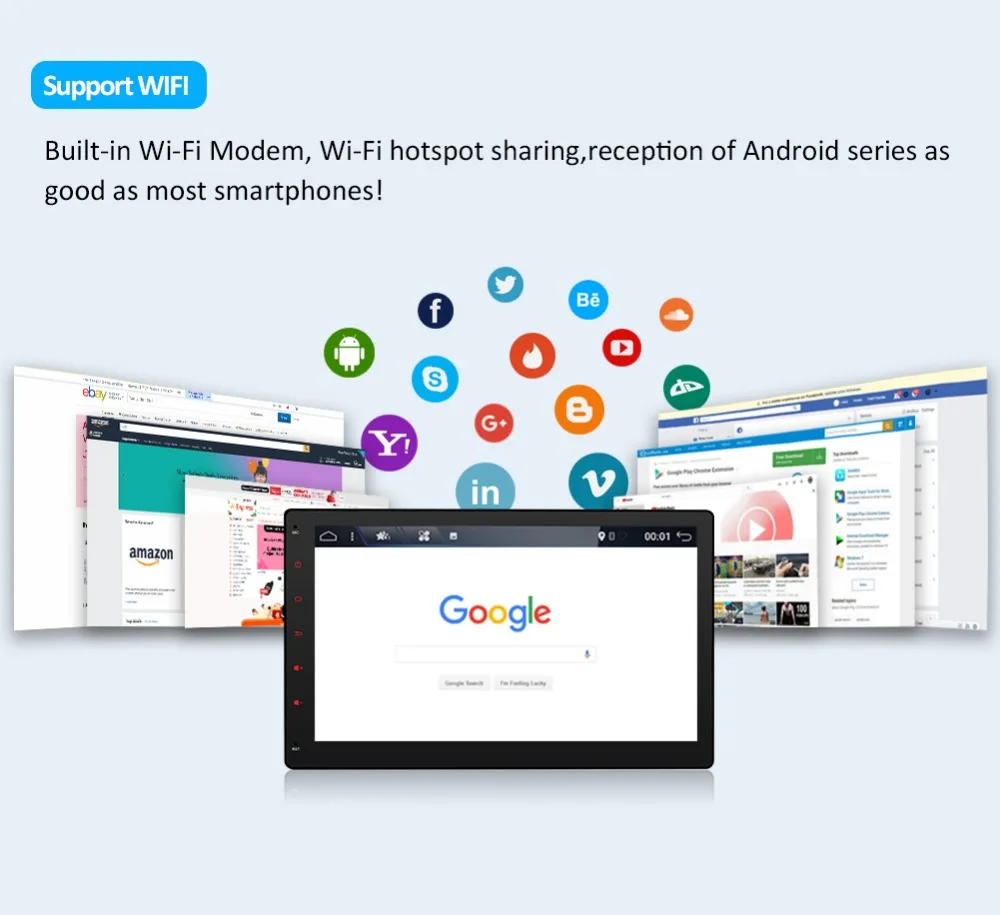Excellent 10.1 inch 8 Core 2 DIN universal Android 9.0 Car Audio GPS Radio Video Player Stereo Auto BT RDS Head unit with SWC dab+ WIFI 18 Excellent 10.1 inch 8 Core 2 DIN universal Android 9.0 Car Audio GPS Radio Video Player Stereo Auto BT RDS Head unit with SWC dab+ WIFI 18