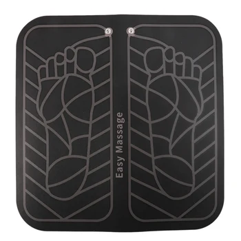 

EMS Dual Foot Massager Feet Relax Deep Kneading Shiatsu Therapy Massage Muscle Stimulator for Home Office