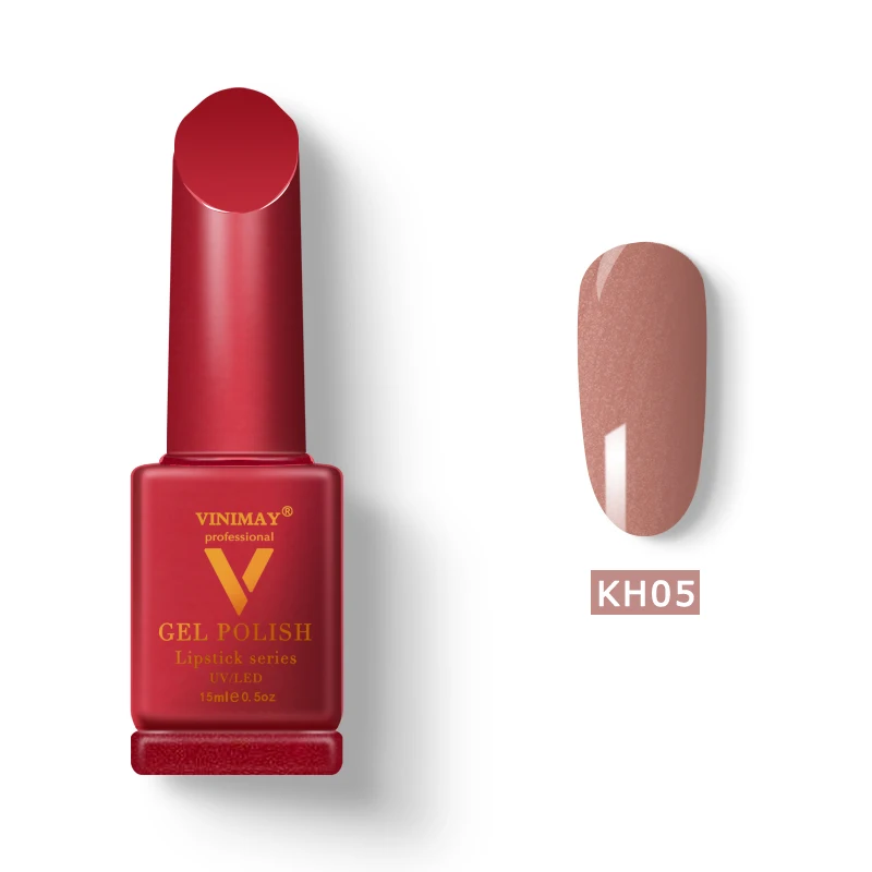 KH05 VINIMAY бренд красный гель лак для ногтей vernis Полупостоянный УФ гель лак для ногтей праймер замочить от ногтей гель лак Полировочный Гель для маникюра - Цвет: KH05
