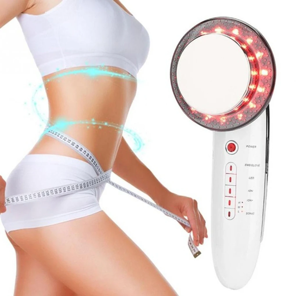 Cuidados com a Pele Remoção de Gordura 6 em 1 Ultra-sônico Massagem Micro-elétrica Corpo Celulite Infravermelho Terapia Beleza Emagrecimento Dispositivo Ems Spa 12 spa corpo celulite cuidados com a pele