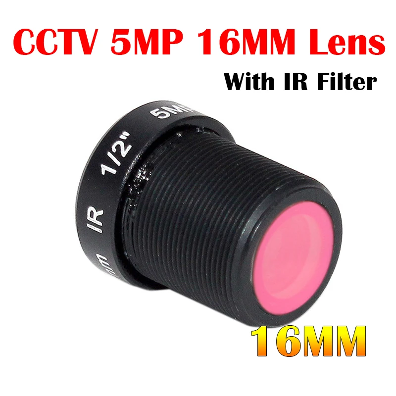 HD 5Megapixel Action Camera Lens 16mm M12 IR Filter 1/2 inch Long Distance View For EKEN SJCAM Xiaomi Yi Gopro Hero Sport | Безопасность