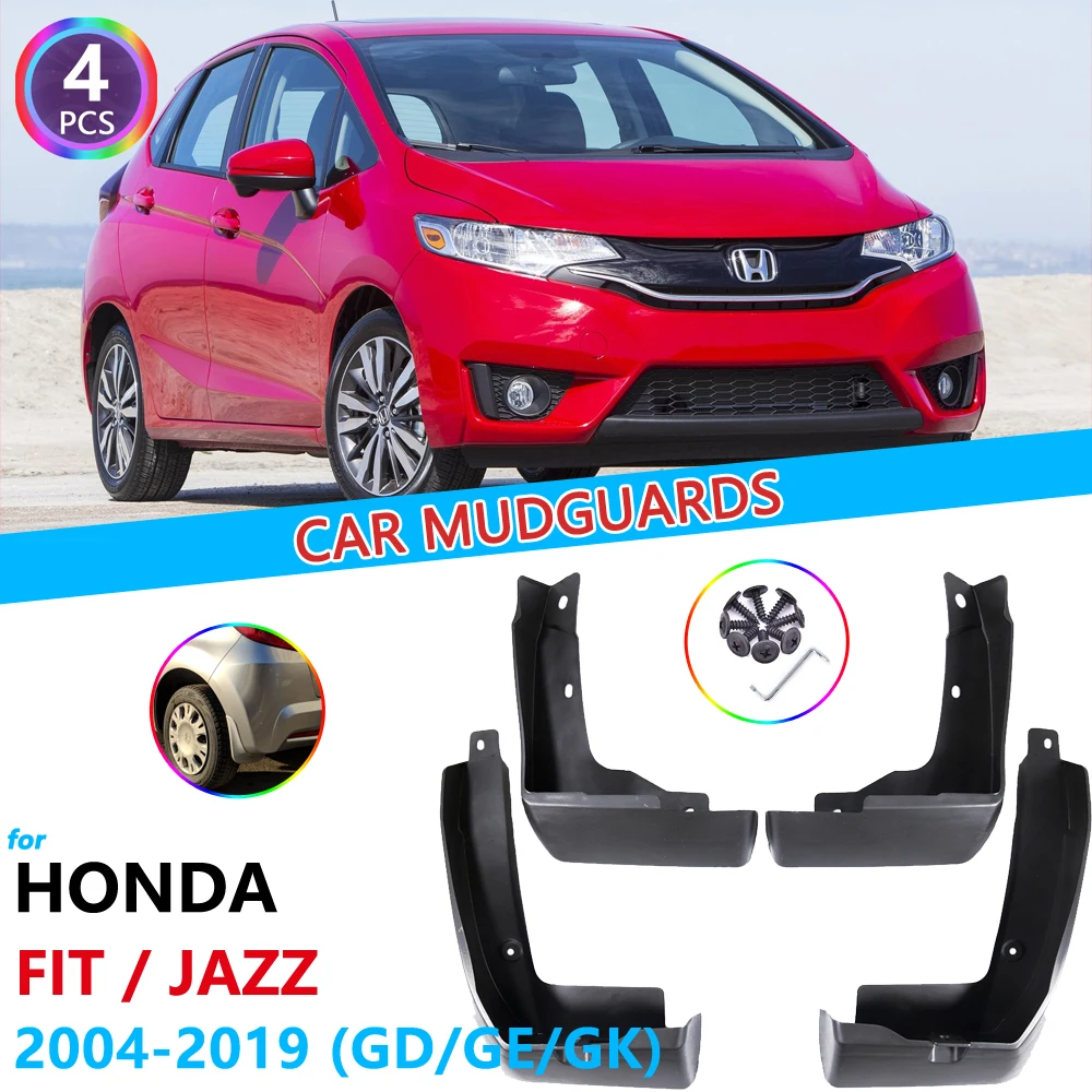 Mudguards for Honda Fit Jazz GD GE GK 20042019 Mud Guard Splash Flaps