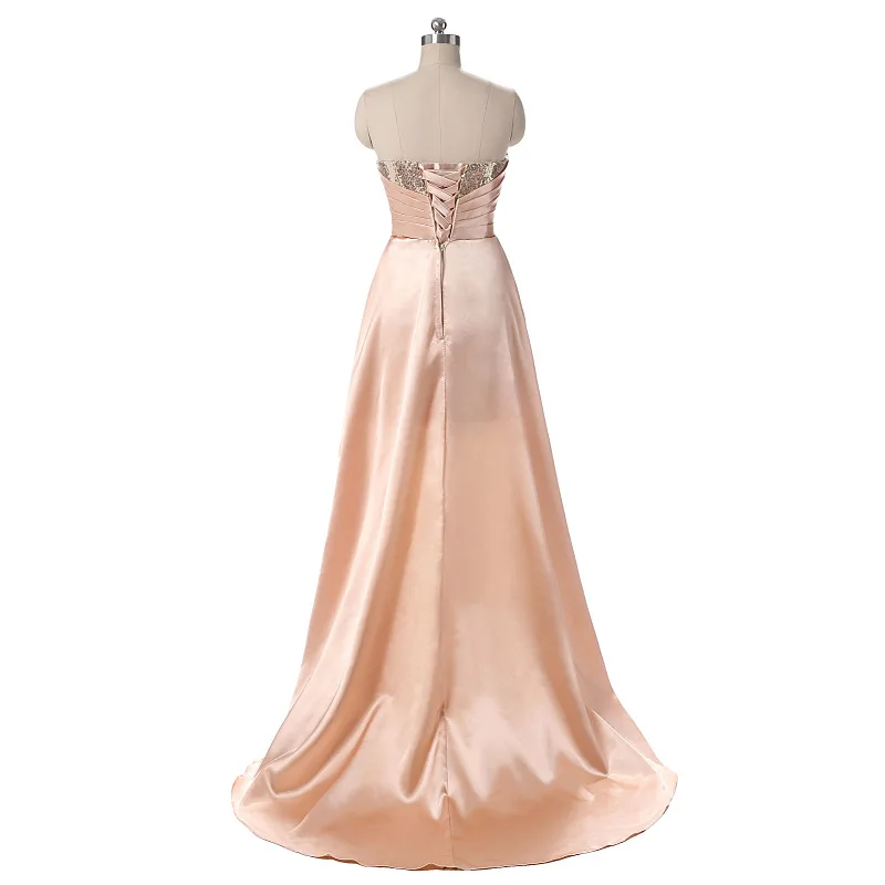 Popodion Rhinestone Knee Length Dress Cocktail Dress Cocktail Dresses Robe for Party WED90589