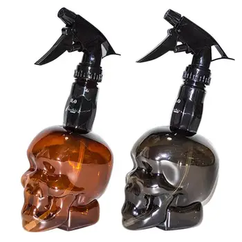 

500ml Skull Shape Hairdressing Spray Bottle Superior Quality Hair Styling Skillful Manufacture Water Mist Sprayer Tool