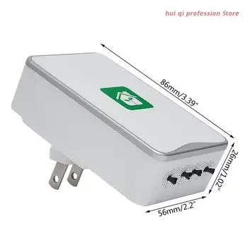 

Pluggable Air Purifier Negative Ion Generator Filterless Ionizer Purifier Clean