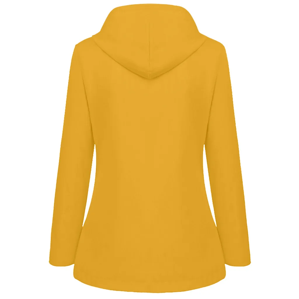 JAYCOSIN Warm Winter Women  Collar Hooded Coat Jacket Denim Trench Parka Outwear Spring Coat Women Wool Long Coat 2019