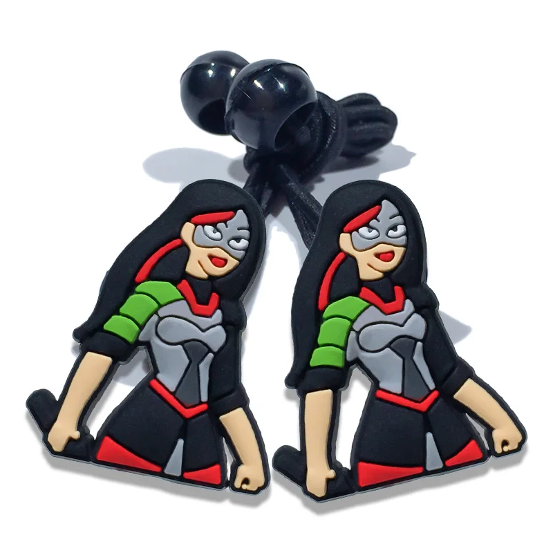 6 пар/лот DC Super Hero Аксессуары для волос для девочек для женщин лента для волос резинка для волос мягкие украшения на голову Детские волосы эластичные заколки