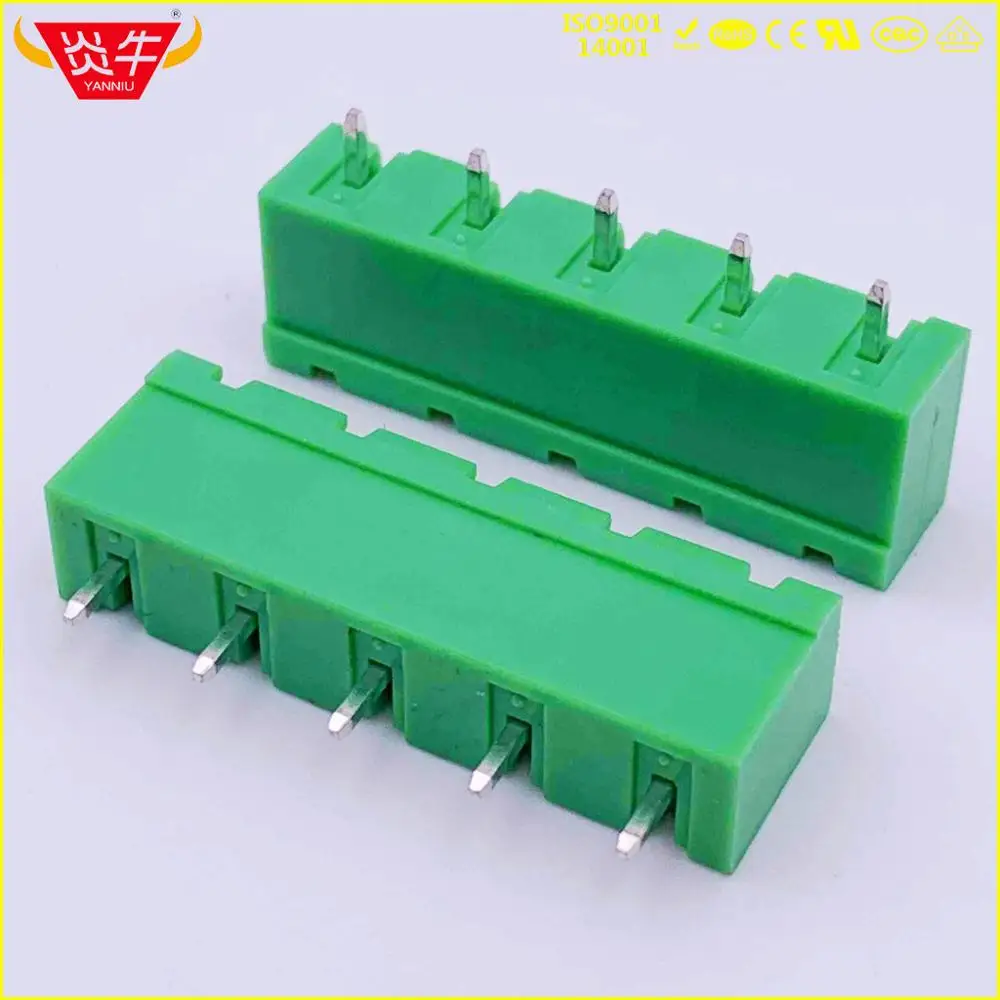 2EDGVC-7.62-5P KF2EDGVC 7,62 2P~ 12P разъем PCB вставной TEMINAL блок 2EDGVC 7,62 мм 2PIN~ 12PIN GMSTBVA 2,5G 1766770 PHOENIX контакт - Color: 2EDGVC-7.62-5P