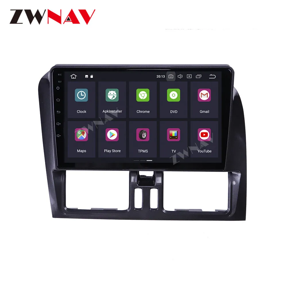 Android 9.0 With DSP Carplay IPS Screen For Volvo XC60 2009 2010 2011 2012 RDS Car GPS Navigation Radio DVD Player Multimedia