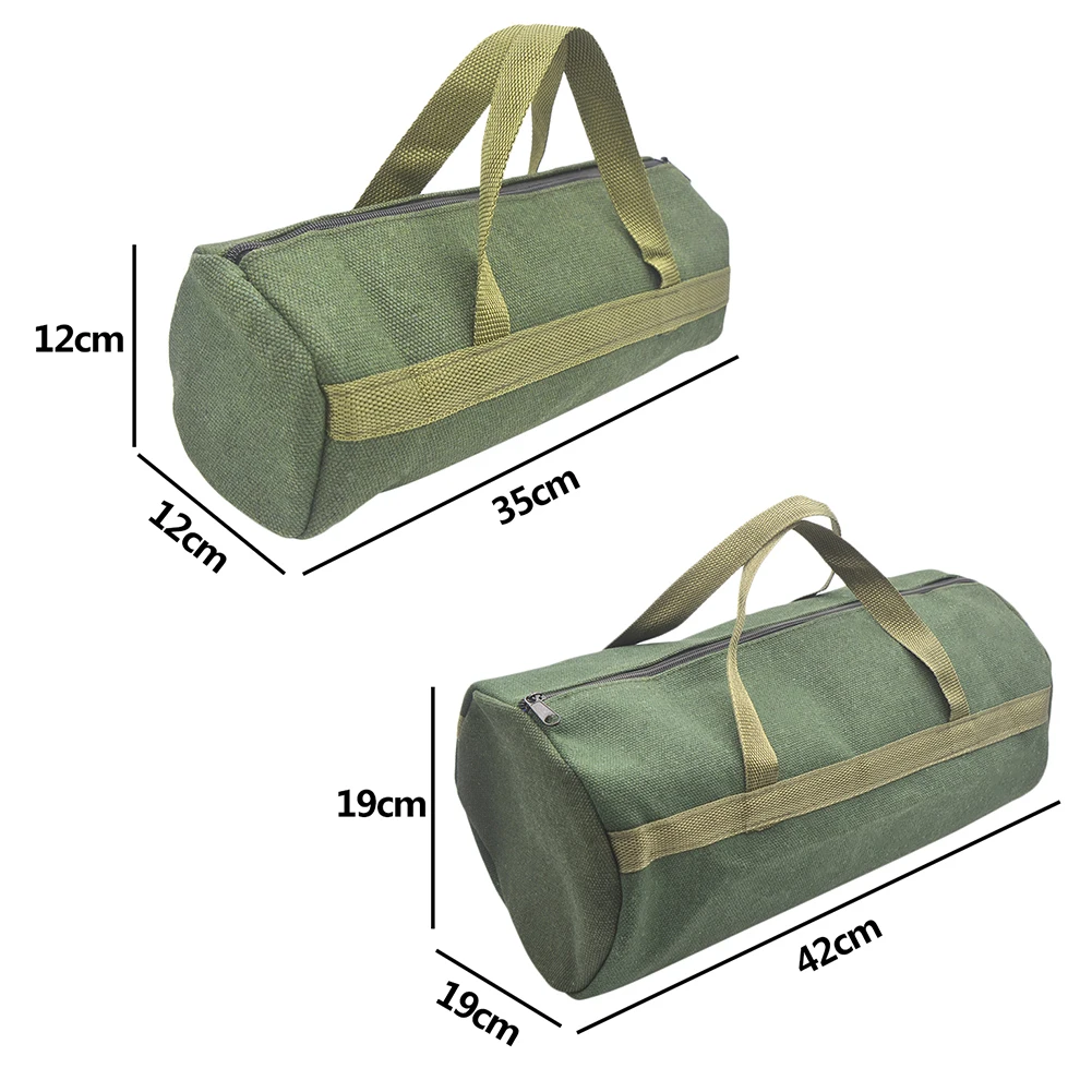 Multi-functional Hardware Handbag Durable Thick Canvas Pouch Tool Bags Portable For Electrical Tool Tote Bag Multifunction Case 6