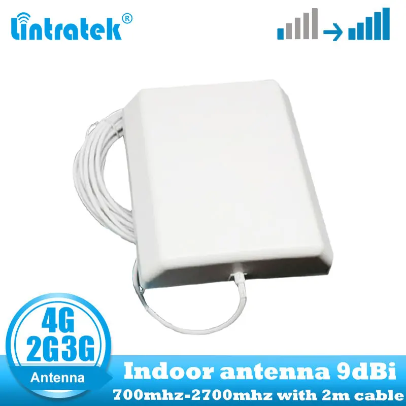Внутренняя панельная антенна Lintratek 9dbi 700 2700 МГц 2G 3G 4G GSM CDMA WCDMA LTE UMTS внутренний