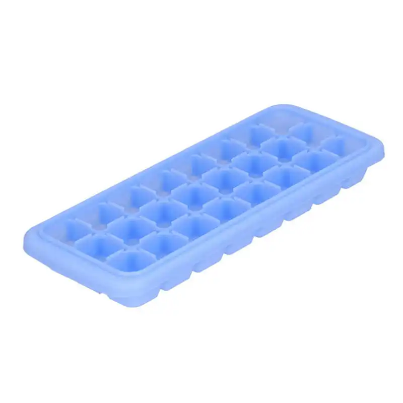 Формы для льда лотки легко снимаются эластичный силикон 24 решетки чистить