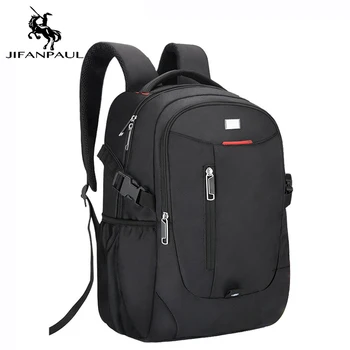 

JIFANPAUL casual men's and women's bag USB interface fashion casual bag travel waterproof bag