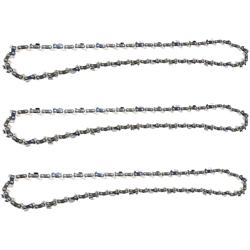 

3Pcs 14 Inch Chainsaw Chisel Chains 3/8LP 0.05 for MS170 MS171 MS180 MS181 Electric Saw