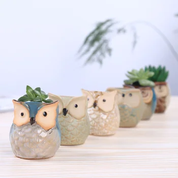

Creative Animal Thumb Small Flower Pot Personality Ceramic Crafts Office Home Decoration Plant Pot Ceramic Planter Pot