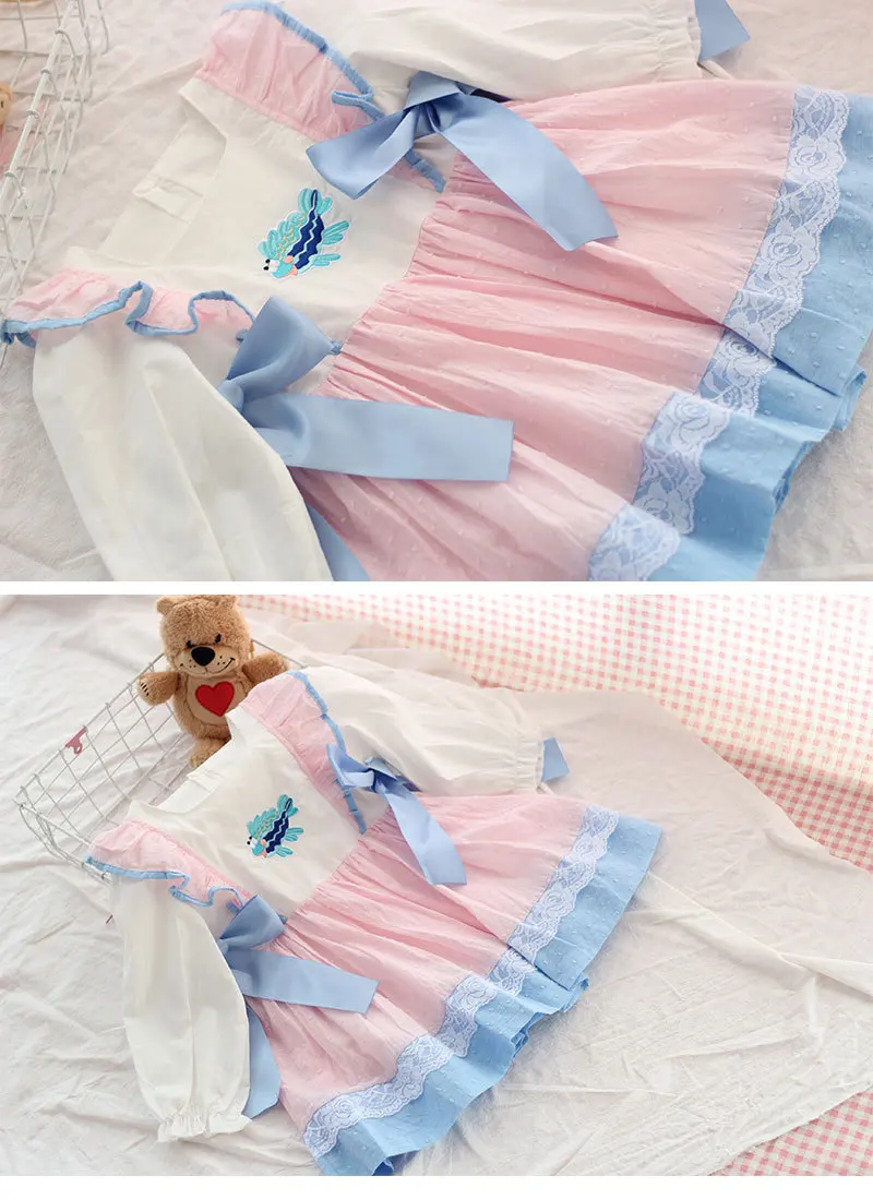 Осеннее испанское детское платье с длинными рукавами хлопковое милое качественное платье для девочек рождественское платье для малышей качественное милое платье принцессы