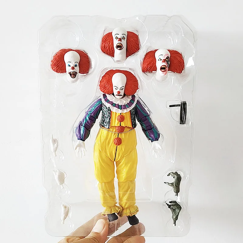 NECA 1990 фильм это Pennywise Джокер клоун старое издание фигурка модель игрушки куклы для подарка