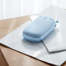 Новинка 10000 мАч USB перезаряжаемая грелка для рук со звуковым рекордером быстрая зарядка до нагрева дневная теплая холодная погода незаменимый синий