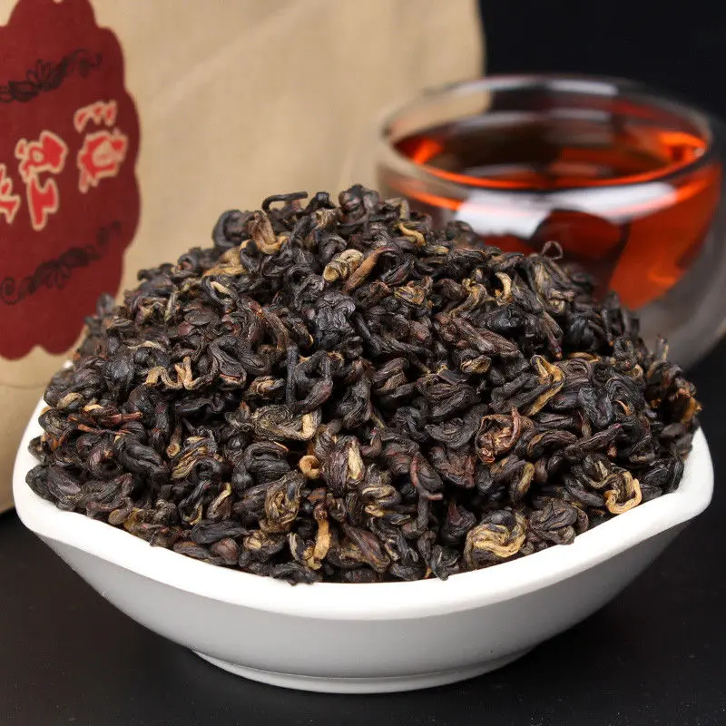 Premium YUN NAN Dian Hong Dianhong 250g Black Chinese Tea Snail | Дом и сад
