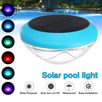 

RGB Solar LED Water Floating Ball Lamp IPX6 Underwater Drift Lamp for Yard Pond Garden Pool Decoration Light