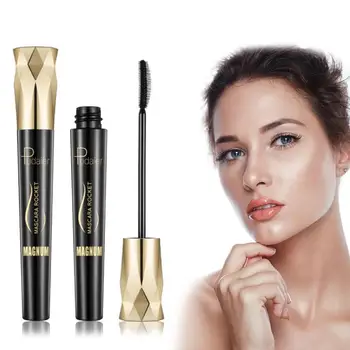 

4D Fiber Mascara Long Eyelash Silicone Brush Curving Lengthening Mascara Waterproof Longlasting Makeup Mascara Cosmetic TSLM1