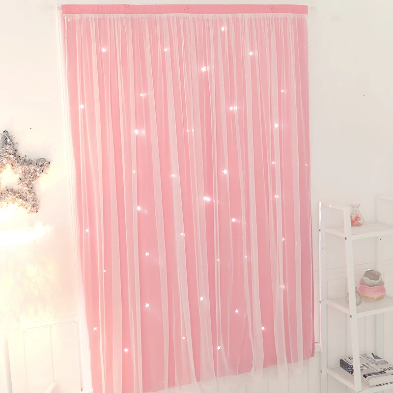 

Simple installation of small window short curtain in bedroom covered by no punch magic curtain