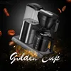Coffee Machine DL-KF1068  Home Black Small Full semi-automatic Drip American Coffee Pot 10 Cup Capacity 1450W Coffee Machine 6