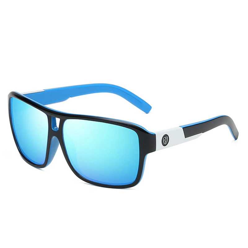 C7 black blue HBK, дизайнерские мужские классические солнцезащитные очки, HD поляризационные, пластиковая оправа, солнцезащитные очки для мужчин, для вождения, защита от уф400 лучей, Oculos Masculino - Цвет линз: C7 black blue