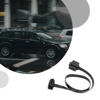 

Auto Obd Line Obd2 Extension Line One Point Two Noodles Flat Wire Obd One Drag Two Full Core Power On 0.6M