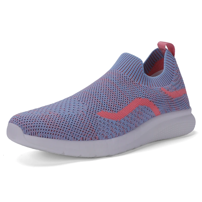 VEAMORS женская повседневная обувь на плоской подошве дышащая сетчатая очень легкая