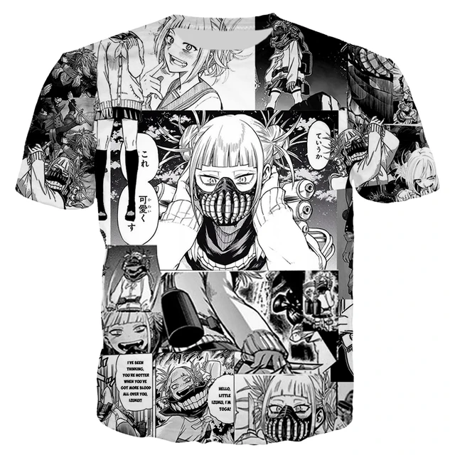 My Hero Academia Harajuku Anime 3D Print Streetwear, Hoodies And T Shirt